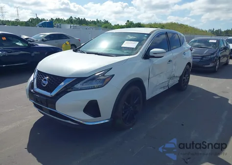 2019 Nissan Murano S z USA, uszkodzony, nr VIN 5N1AZ2MJ8KN140386